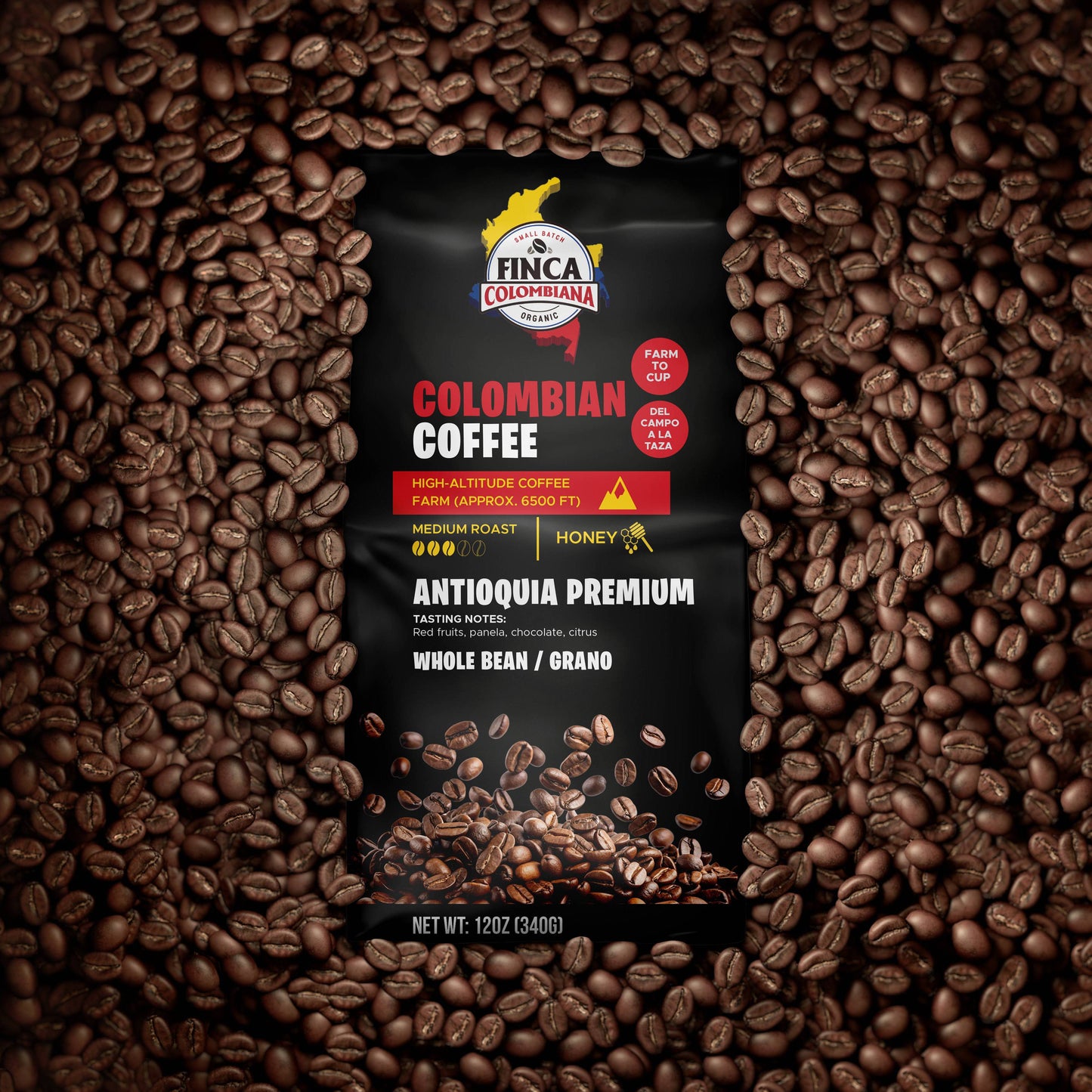 Premium Colombian coffee